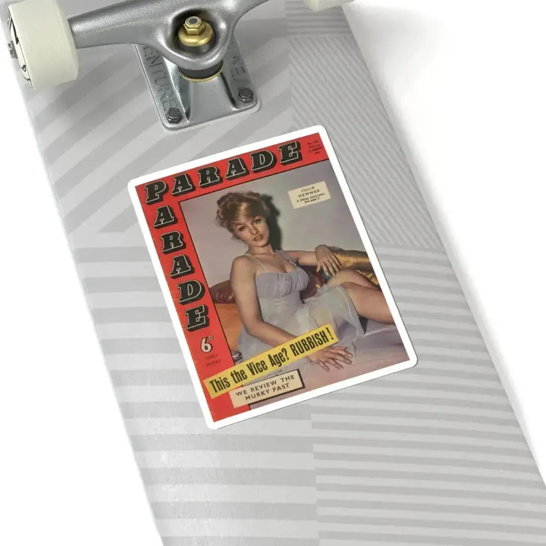 Julie Newmar #661 (Vintage Female Icon) STICKER Vinyl Kiss-Cut Decal - The Sticker Space