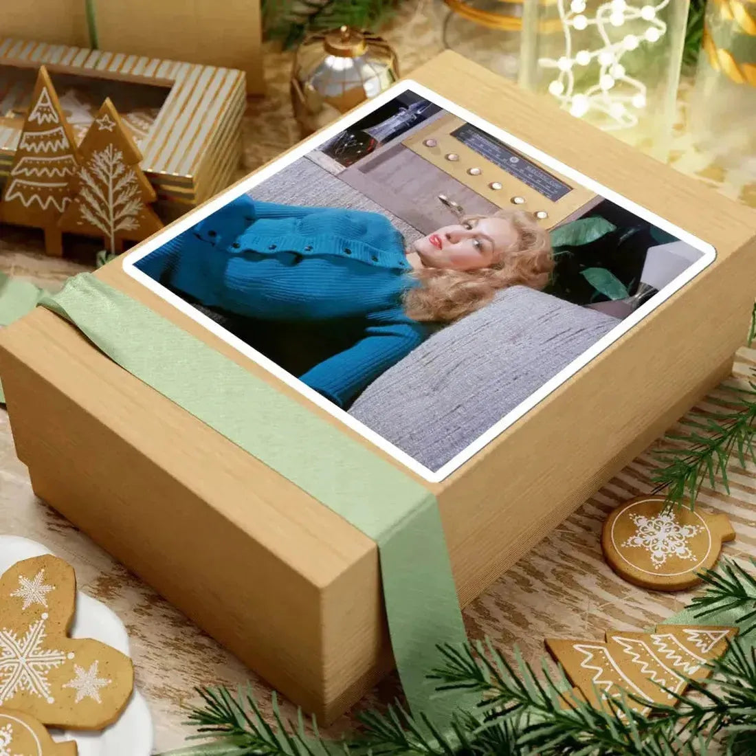 Julie Newmar #668 (Vintage Female Icon) STICKER Vinyl Kiss-Cut Decal - The Sticker Space