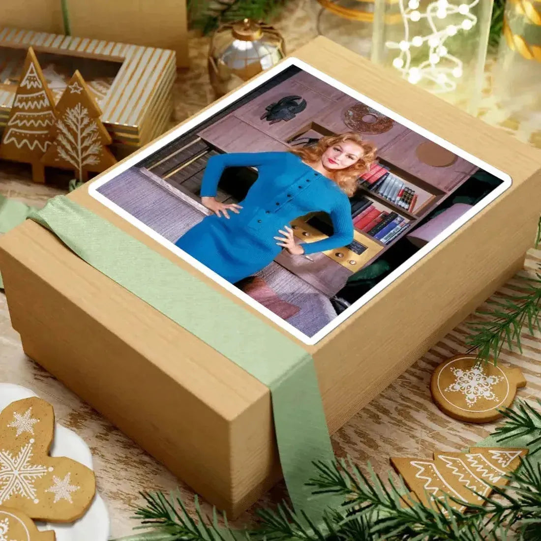 Julie Newmar #669 (Vintage Female Icon) STICKER Vinyl Kiss-Cut Decal - The Sticker Space