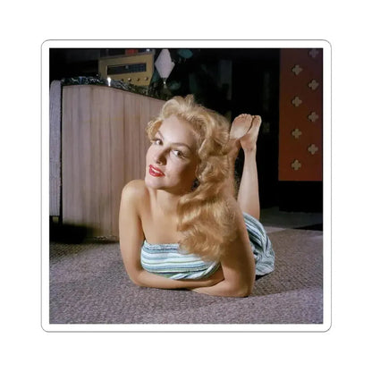 Julie Newmar #670 (Vintage Female Icon) STICKER Vinyl Kiss-Cut Decal 3 Inch White - The Sticker Space