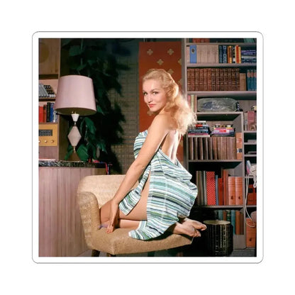 Julie Newmar #674 (Vintage Female Icon) STICKER Vinyl Kiss-Cut Decal 4 Inch White - The Sticker Space
