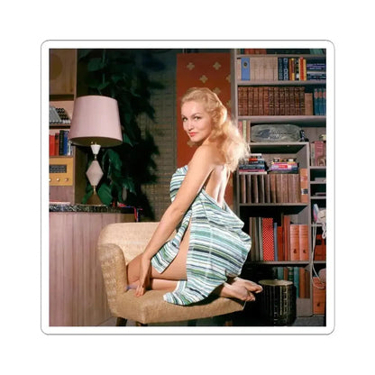 Julie Newmar #674 (Vintage Female Icon) STICKER Vinyl Kiss-Cut Decal 6 Inch White - The Sticker Space