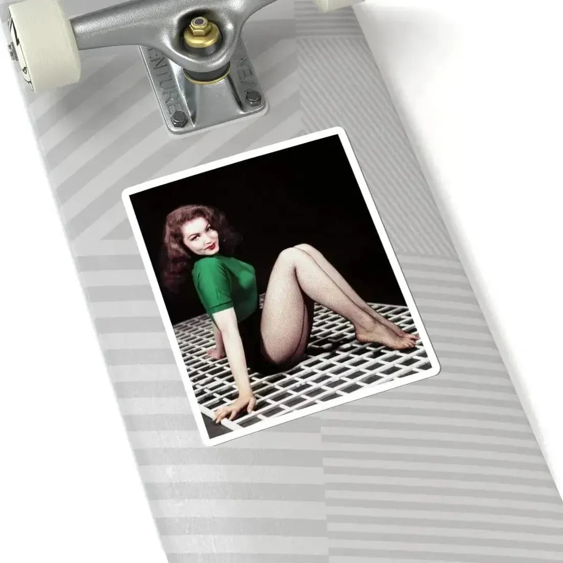 Julie Newmar #81 (Vintage Female Icon) STICKER Vinyl Kiss-Cut Decal - The Sticker Space