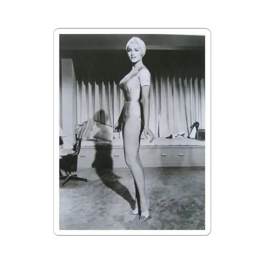 Julie Newmar #91 (Vintage Female Icon) STICKER Vinyl Kiss-Cut Decal 2 Inch White - The Sticker Space