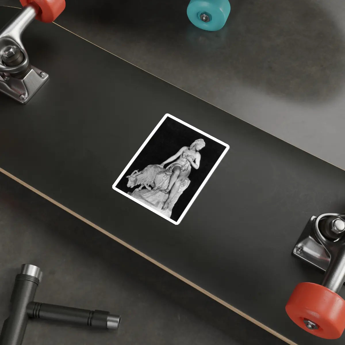 SKU:14685746415043643004 Sticker types:White Shape:Die-Cut Sizes:4" × 4"