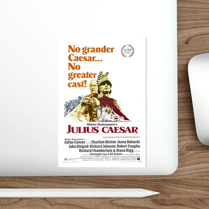 Julius Caesar 1970 Movie Poster STICKER Vinyl Die-Cut Decal-The Sticker Space