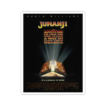 Jumanji 1995 Movie Poster STICKER Vinyl Die-Cut Decal 2 Inch - The Sticker Space