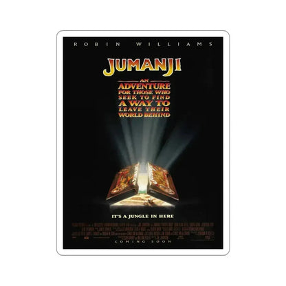 Jumanji 1995 Movie Poster STICKER Vinyl Die-Cut Decal 6 Inch - The Sticker Space