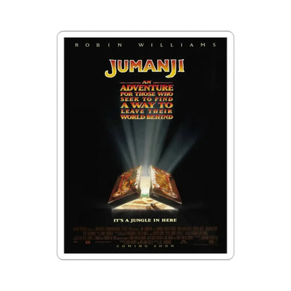 Jumanji 1995 Movie Poster STICKER Vinyl Die-Cut Decal - The Sticker Space