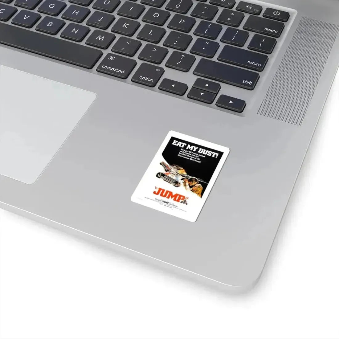 JUMP (FURY ON WHEELS) 1971 Movie Poster - STICKER Vinyl Kiss-Cut Decal - The Sticker Space