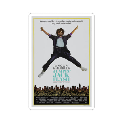 Jumpin' Jack Flash 1986 Movie Poster STICKER Vinyl Die-Cut Decal-3 Inch-The Sticker Space