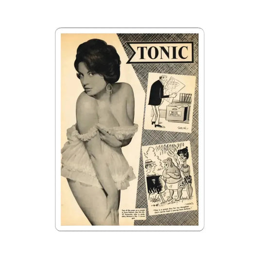 June Palmer #189 (Vintage Female Icon) STICKER Vinyl Kiss-Cut Decal 2 Inch White - The Sticker Space