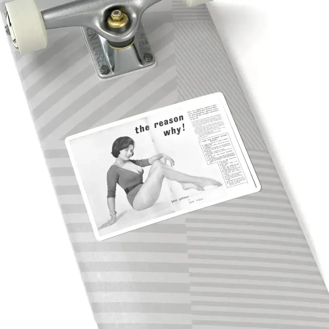 June Palmer #234 (Vintage Female Icon) STICKER Vinyl Kiss-Cut Decal - The Sticker Space