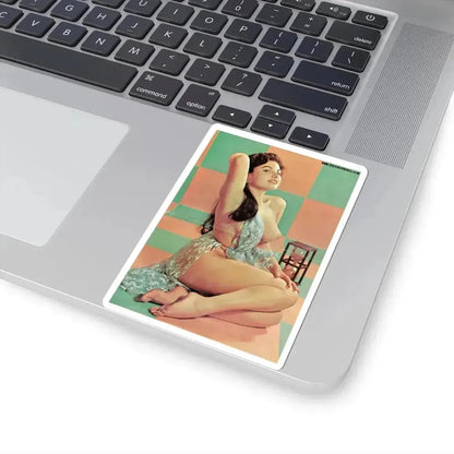 June Palmer #319 (Vintage Female Icon) STICKER Vinyl Kiss-Cut Decal - The Sticker Space