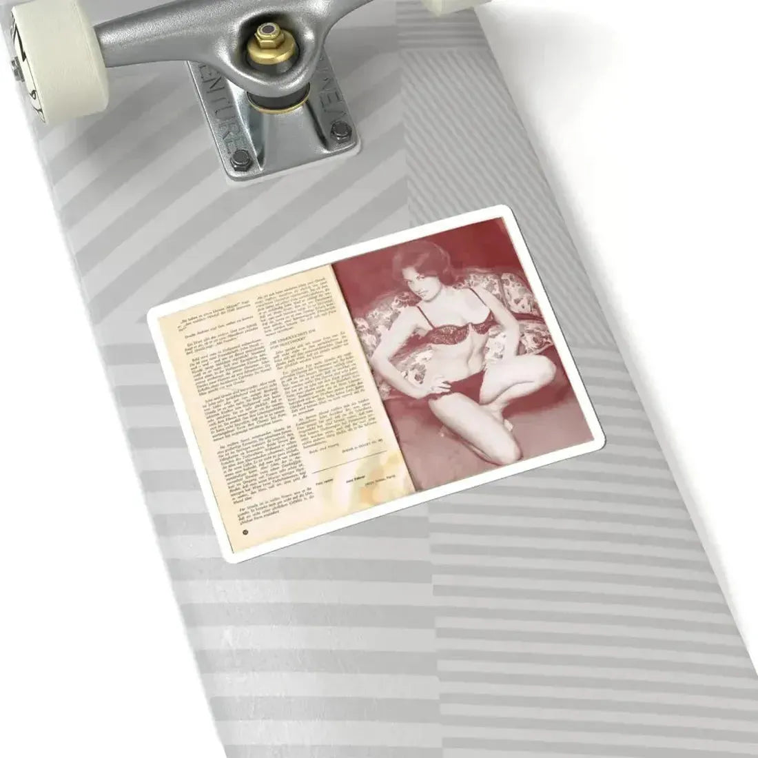 June Palmer #329 (Vintage Female Icon) STICKER Vinyl Kiss-Cut Decal - The Sticker Space