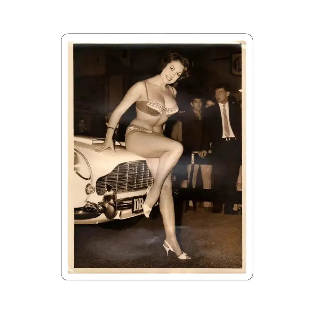 June Palmer #357 (Vintage Female Icon) STICKER Vinyl Kiss-Cut Decal 3 Inch White - The Sticker Space