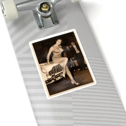 June Palmer #357 (Vintage Female Icon) STICKER Vinyl Kiss-Cut Decal - The Sticker Space