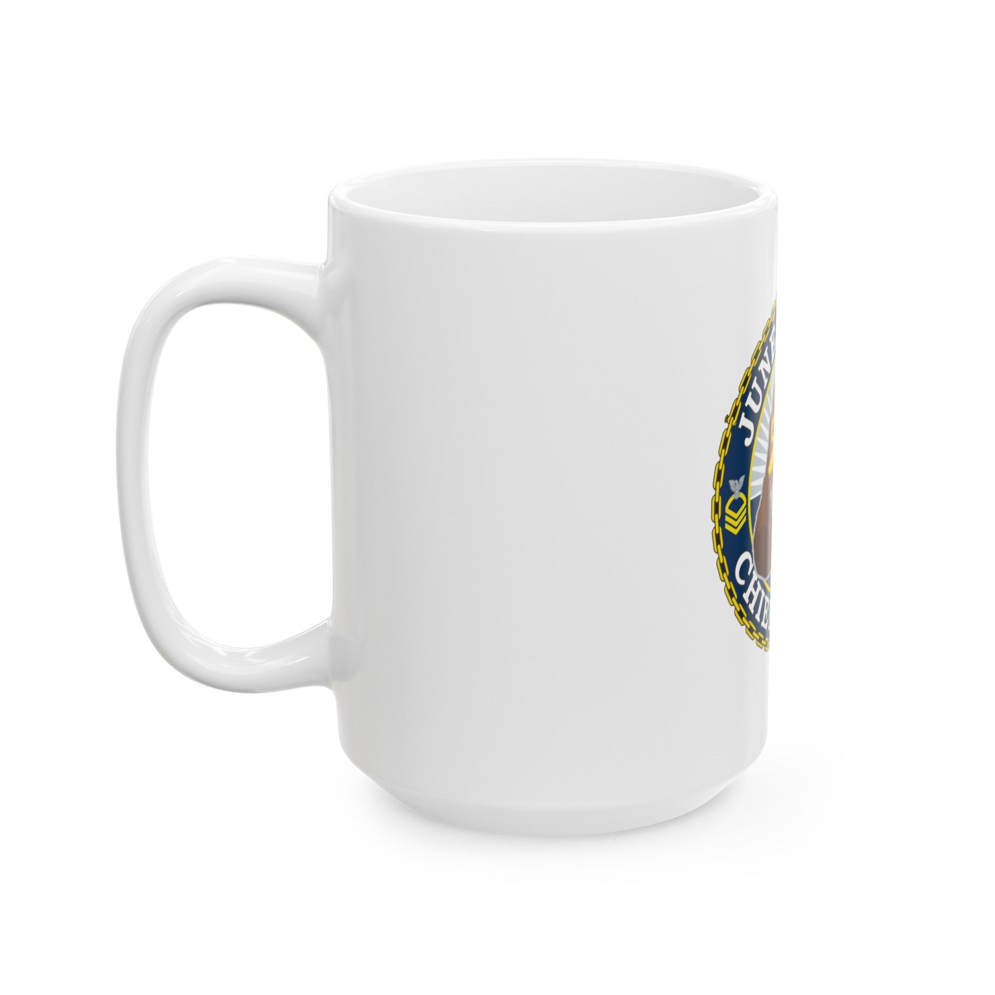 Juneau Area Chief Mess (U.S. Coast Guard) White Coffee Mug-The Sticker Space