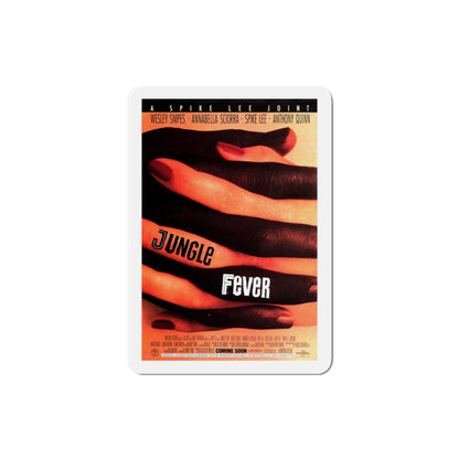 Jungle Fever 1991 Movie Poster Die-Cut Magnet-3" x 3"-The Sticker Space