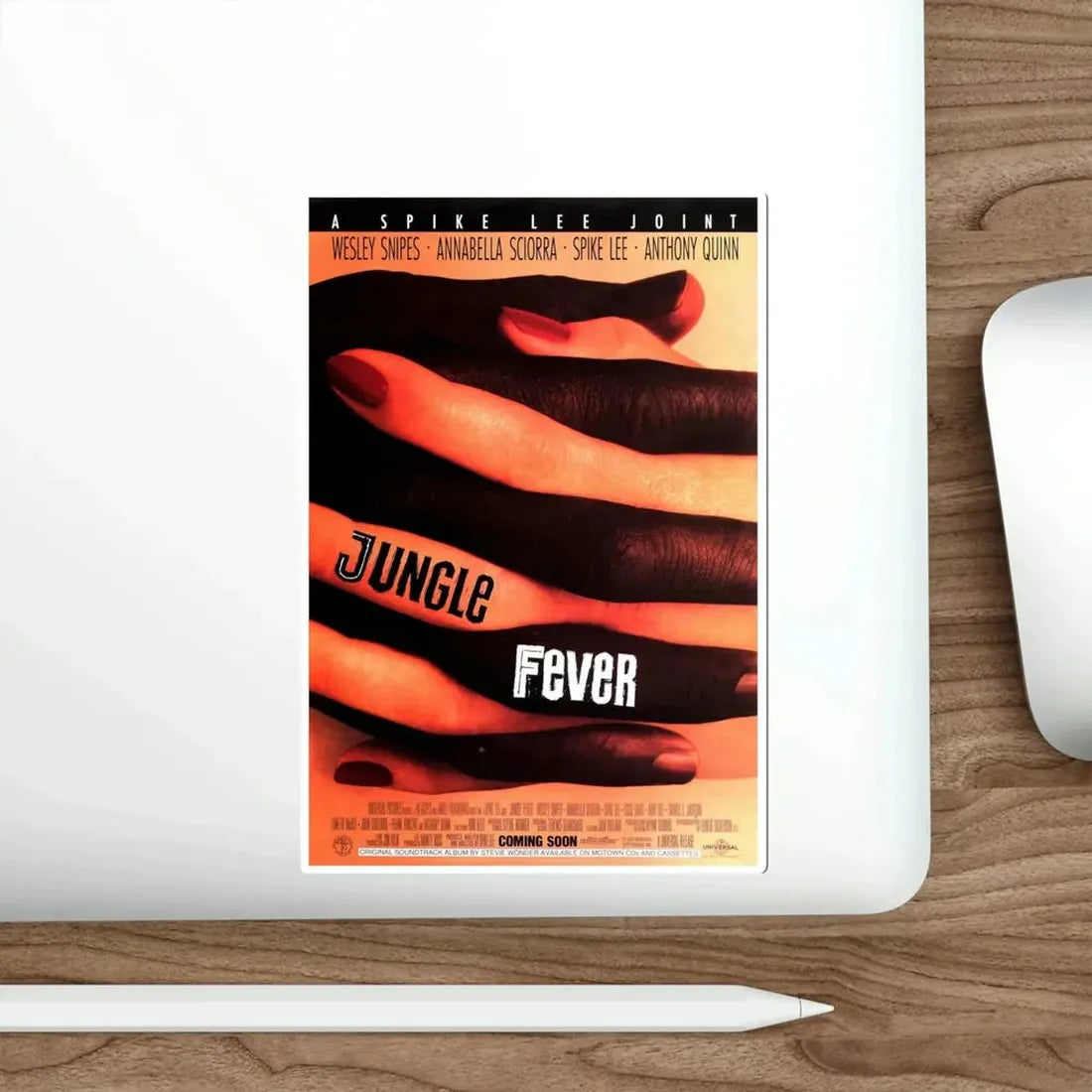 Jungle Fever 1991 Movie Poster STICKER Vinyl Die-Cut Decal - The Sticker Space