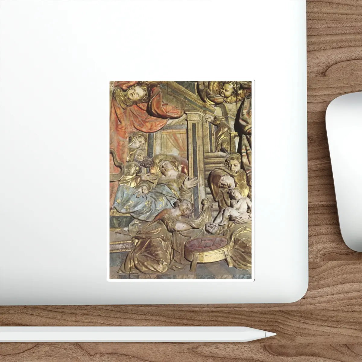 SKU:16693537486683424399 Sticker types:White Shape:Die-Cut Sizes:5" × 5"