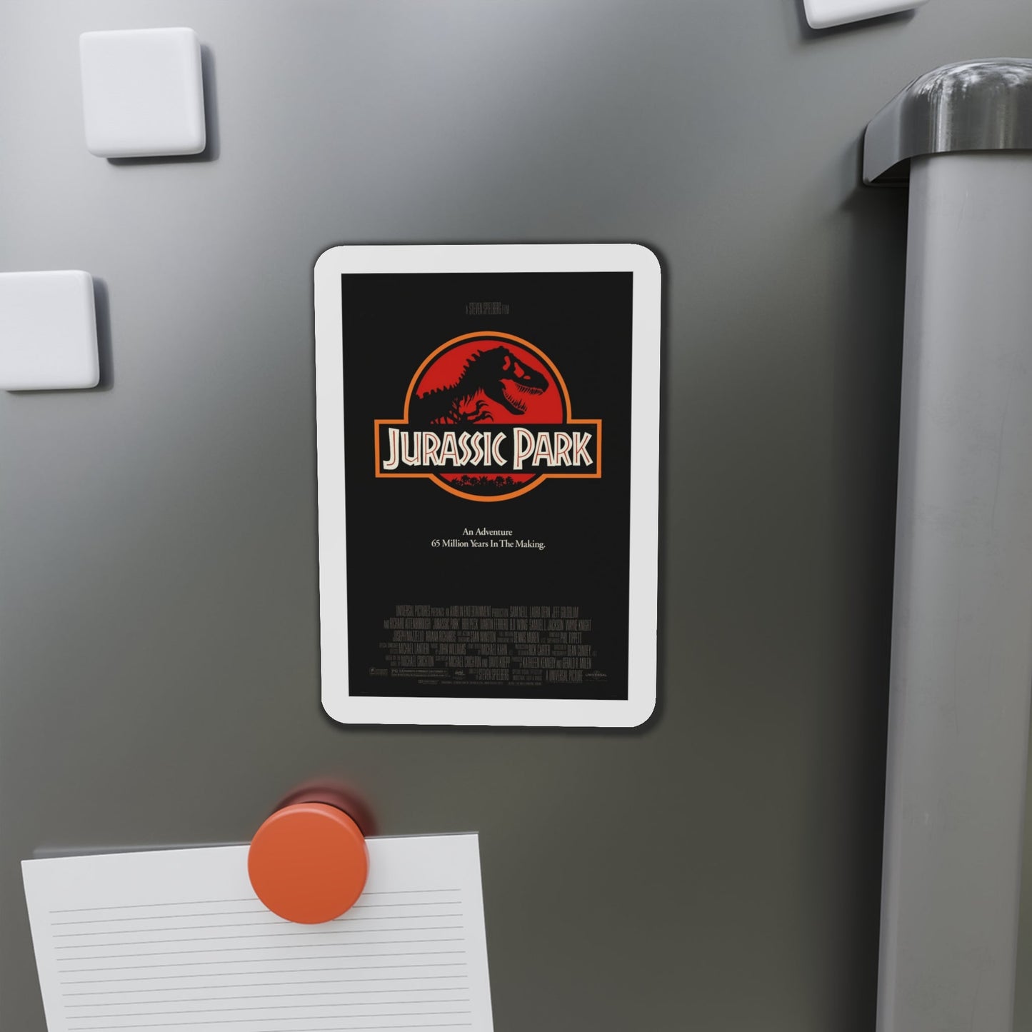 Jurassic Park 1993 2 Movie Poster Die-Cut Magnet-The Sticker Space