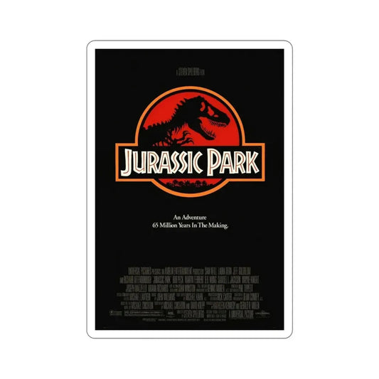 Jurassic Park 1993 2 Movie Poster STICKER Vinyl Die-Cut Decal 6 Inch - The Sticker Space