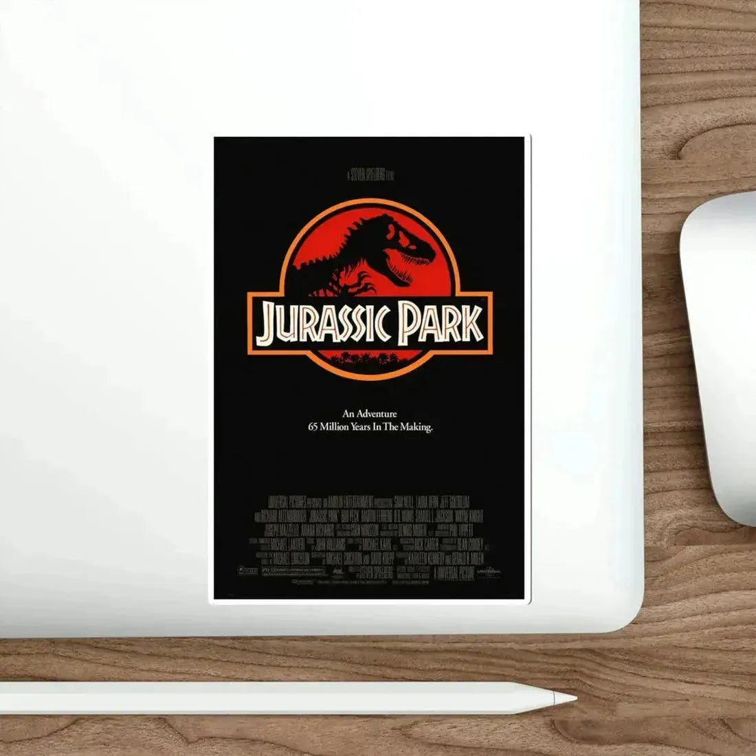 Jurassic Park 1993 2 Movie Poster STICKER Vinyl Die-Cut Decal - The Sticker Space