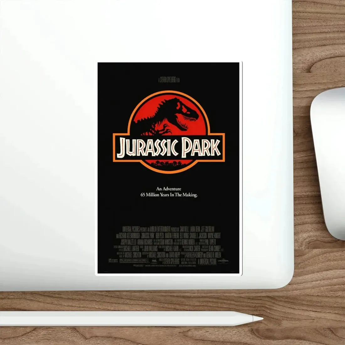 Jurassic Park 1993 2 Movie Poster STICKER Vinyl Die-Cut Decal - The Sticker Space