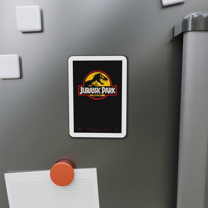 Jurassic Park 1993 Movie Poster Die-Cut Magnet-The Sticker Space