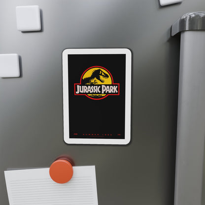 Jurassic Park 1993 Movie Poster Die-Cut Magnet-The Sticker Space