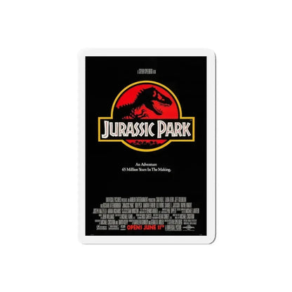 JURASSIC PARK 1993 Movie Poster - Refrigerator Magnet 6 Inch Die-Cut - The Sticker Space