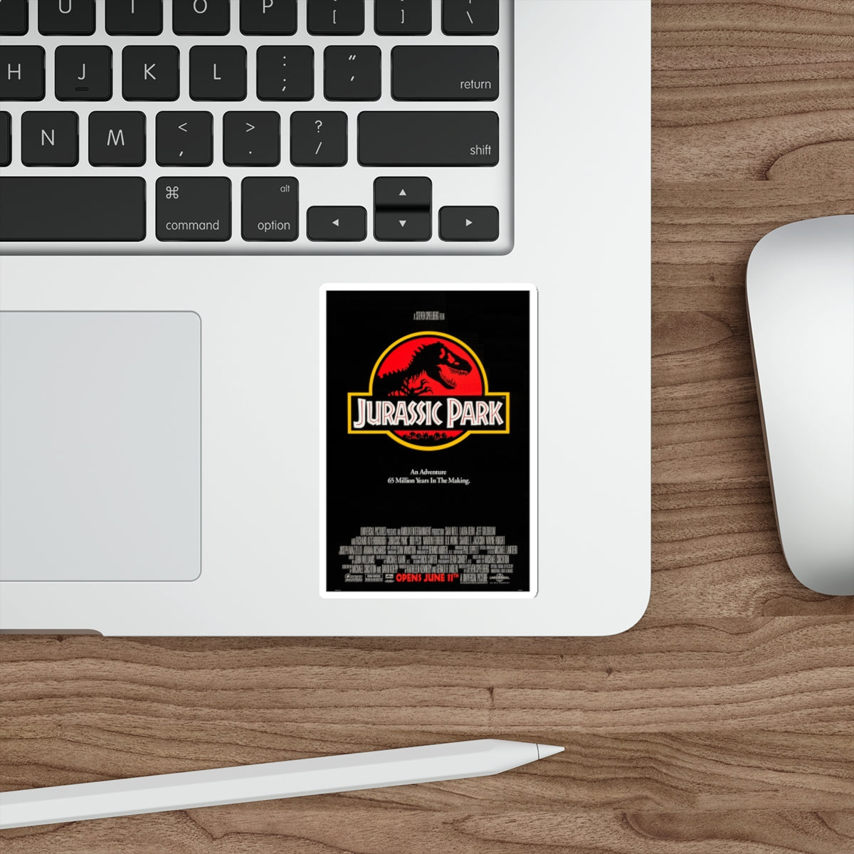 JURASSIC PARK 1993 Movie Poster STICKER Vinyl Die-Cut Decal-The Sticker Space