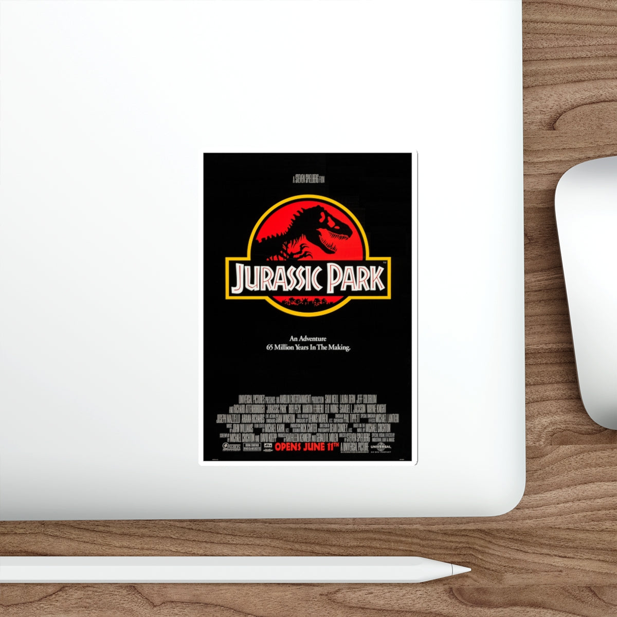 JURASSIC PARK 1993 Movie Poster STICKER Vinyl Die-Cut Decal-The Sticker Space