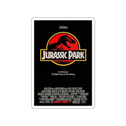 JURASSIC PARK 1993 Movie Poster STICKER Vinyl Die-Cut Decal 3 Inch - The Sticker Space