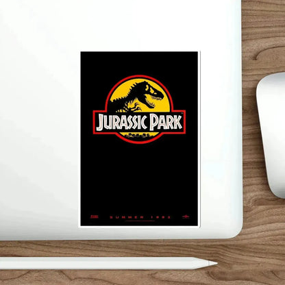 Jurassic Park 1993 Movie Poster STICKER Vinyl Die-Cut Decal - The Sticker Space