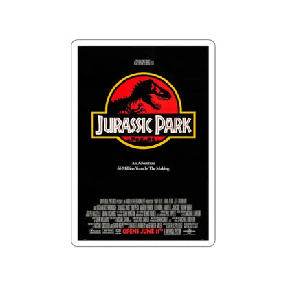JURASSIC PARK 1993 Movie Poster STICKER Vinyl Die-Cut Decal - The Sticker Space