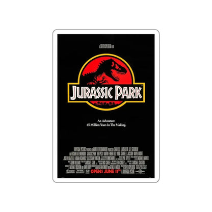 JURASSIC PARK 1993 Movie Poster STICKER Vinyl Die-Cut Decal - The Sticker Space