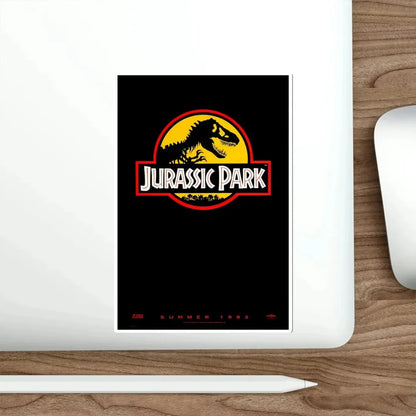 Jurassic Park 1993 Movie Poster STICKER Vinyl Die-Cut Decal - The Sticker Space