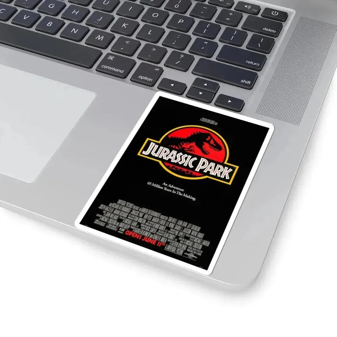 JURASSIC PARK 1993 Movie Poster - STICKER Vinyl Kiss-Cut Decal - The Sticker Space