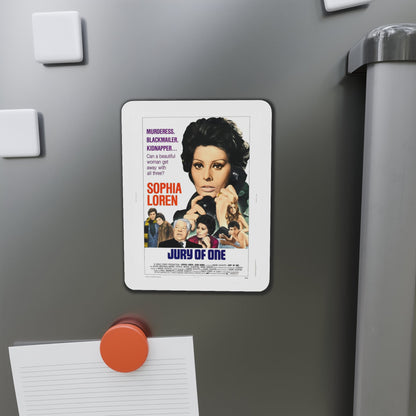 Jury of One aka Verdict 1975 Movie Poster Die-Cut Magnet-The Sticker Space