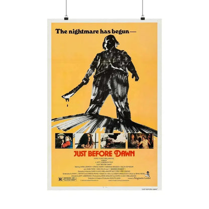 JUST BEFORE DAWN 1981 - Paper Movie Poster 20″ x 30″ Matte - The Sticker Space