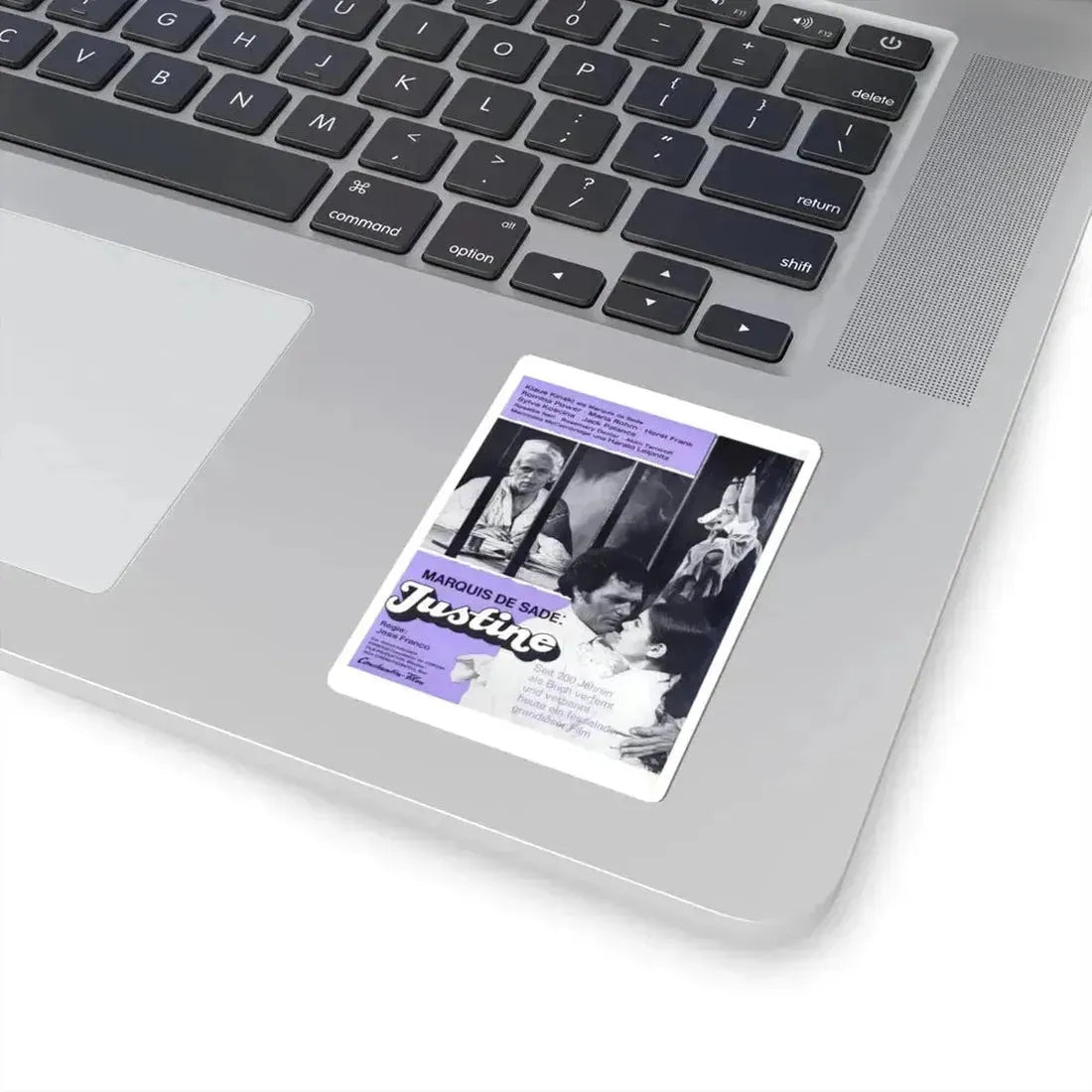 JUSTINE (2) 1969 Movie Poster - STICKER Vinyl Kiss-Cut Decal - The Sticker Space