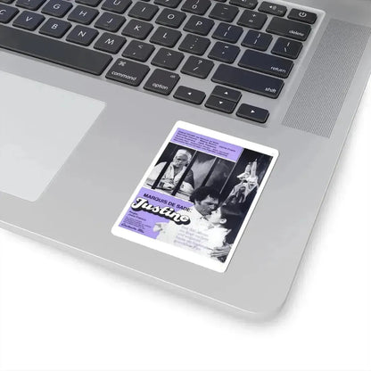 JUSTINE (2) 1969 Movie Poster - STICKER Vinyl Kiss-Cut Decal - The Sticker Space