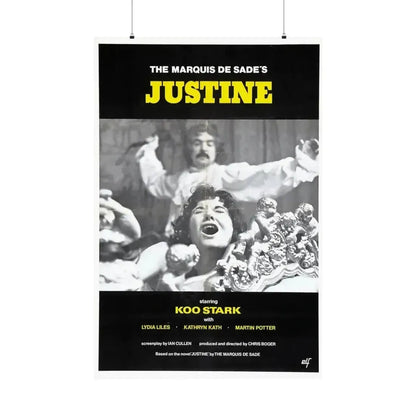 JUSTINE (CRUEL PASSION) 1977 - Paper Movie Poster 36" x 54" Matte - The Sticker Space