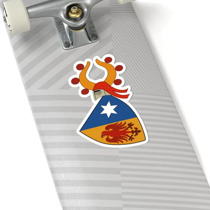 Juvalt wappen (Switzerland) (Coat of Arms) STICKER Vinyl Kiss-Cut Decal - The Sticker Space