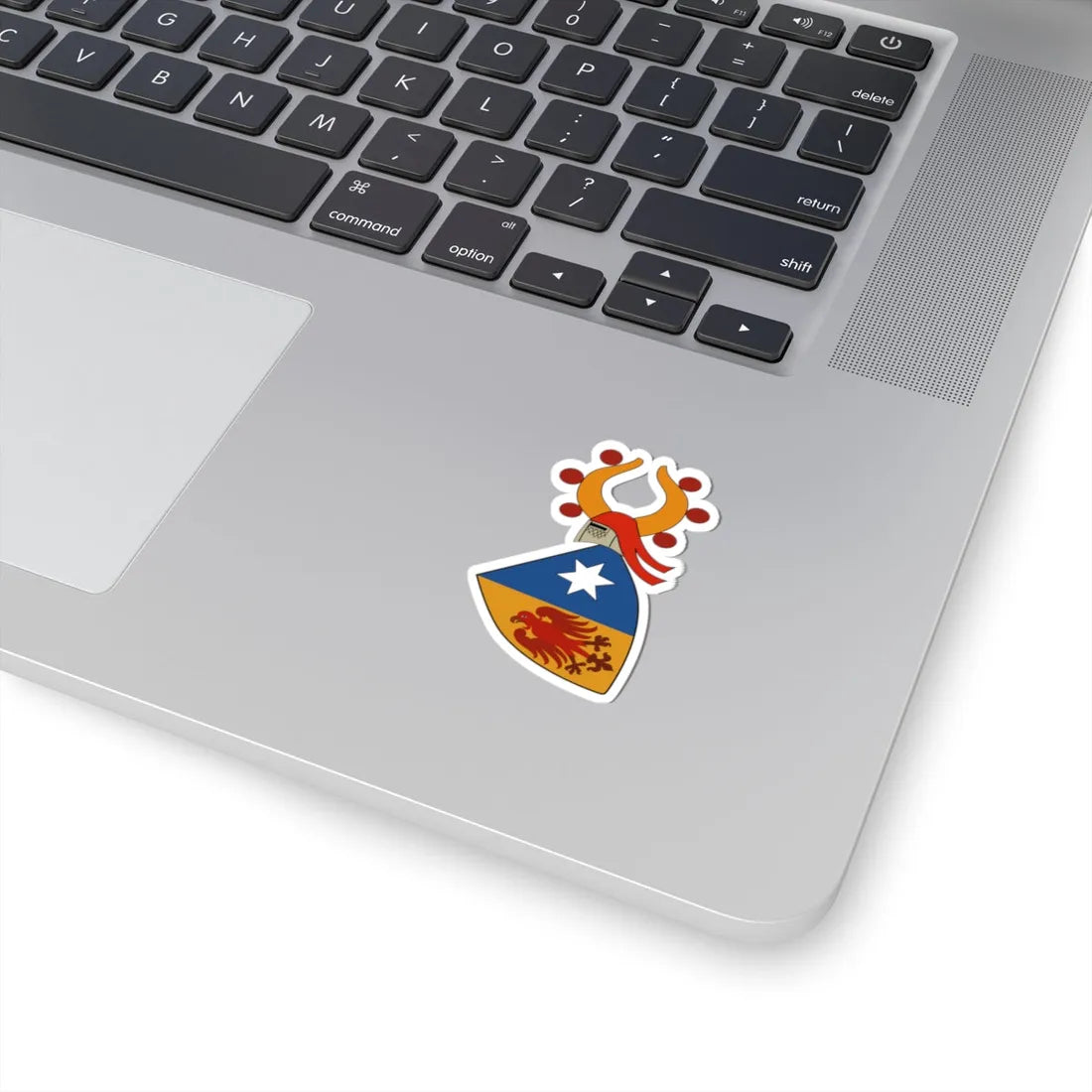 Juvalt wappen (Switzerland) (Coat of Arms) STICKER Vinyl Kiss-Cut Decal - The Sticker Space