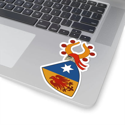 Juvalt wappen (Switzerland) (Coat of Arms) STICKER Vinyl Kiss-Cut Decal - The Sticker Space