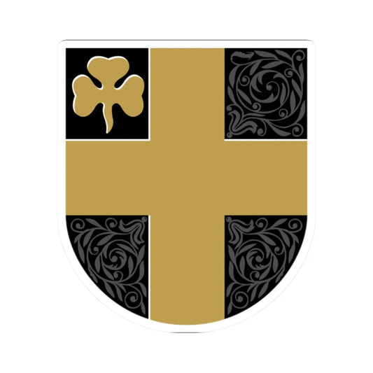 Juva.vaakuna (Finland) (Coat of Arms) STICKER Vinyl Kiss-Cut Decal 2 Inch White - The Sticker Space