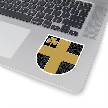 Juva.vaakuna (Finland) (Coat of Arms) STICKER Vinyl Kiss-Cut Decal - The Sticker Space
